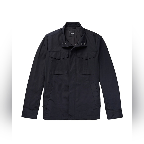 Theory NWT! Yost N Ink Sport Canvas Jacket/ Field Jacket/ Windbreaker - Picture 6 of 13